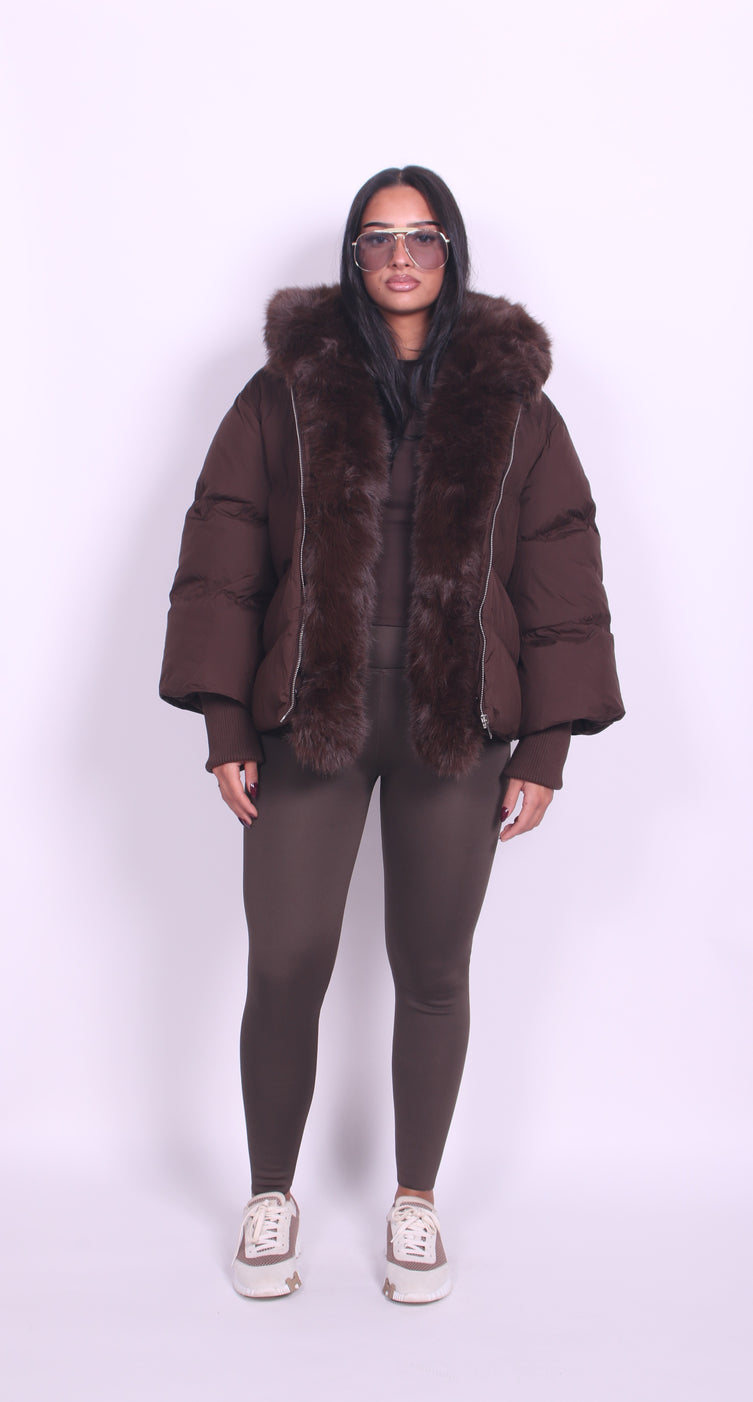 LUNAIRE PUFFER BROWN